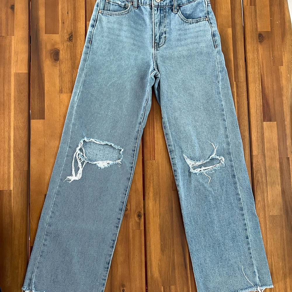 Tilly’s kids distressed jeans